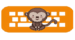 monkey type footer logo